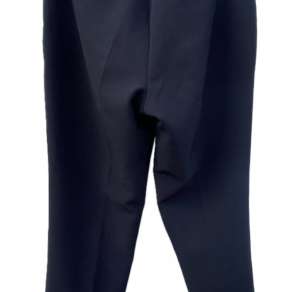 Kate Spade New York Black Flat Front Side Zip Pant Women's 10 - Picture 4 of 8